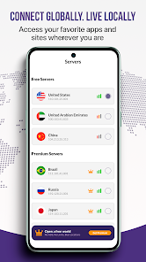 Lumar VPN Smart Routing Fast Gaming Servers List